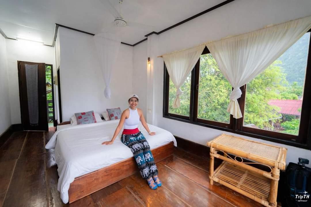 Ning Ning Guesthouse Muang Ngoi Zimmer foto
